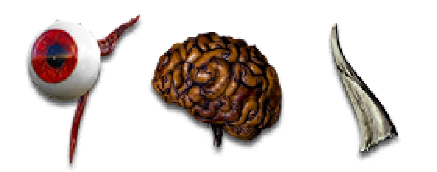 Baal's Eye &mdash; Mephisto's Brain &mdash; Diablo's Horn