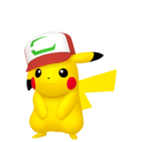 #0025 Pikachu in a cap