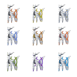 Arceus Bundle(All 19 Forms)