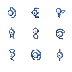 Unown Bundle (28 Forms)