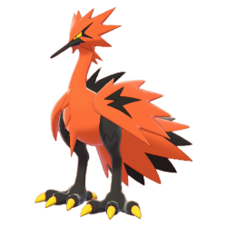 #0145 Zapdos Galarian Form