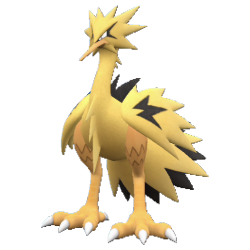 #0145 Zapdos Galarian Form