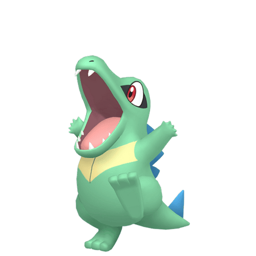 #0158 Totodile Shiny 6IV Hidden Ability In-game Trade Z-A Pokemon