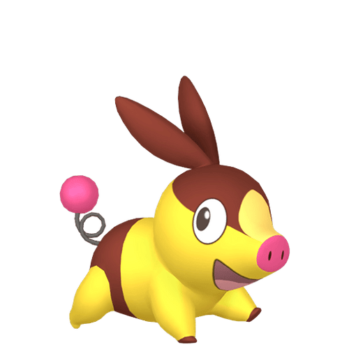 #0498 Tepig Shiny 6IV Hidden Ability In-game Trade Z-A Pokemon