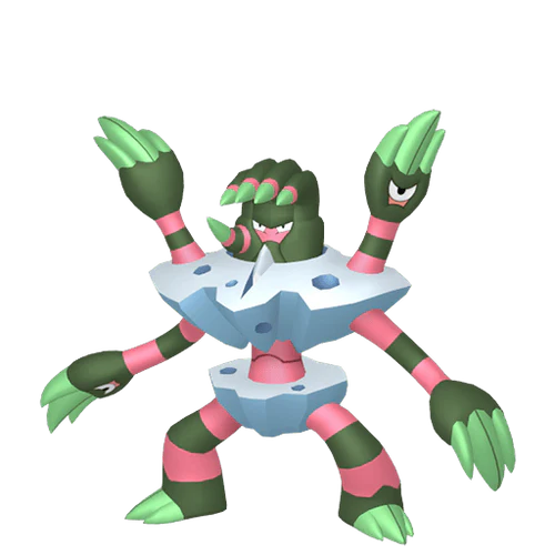 #0689 Alpha Barbaracle Shiny 6IV Hidden Ability In-game Trade Z-A Pokemon