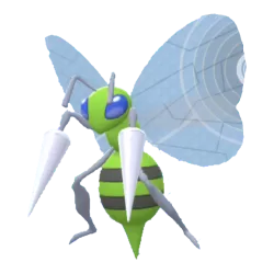 #015 Beedrill Shiny 6IV Hidden Ability In-game Trade BDSP Pokemon