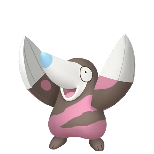 #0529 Drilbur Shiny 6IV Hidden Ability In-game Trade SV Pokemon (Scarlet and Violet)