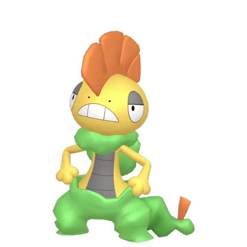 #0560 Scrafty Shiny 6IV Hidden Ability In-game Trade SV Pokemon (Scarlet and Violet)