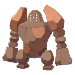 #0377 Regirock Shiny 6IV Hidden Ability In-game Trade BDSP Pokemon