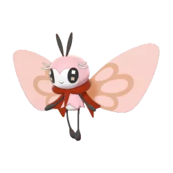 #0743 Ribombee Shiny 6IV Hidden Ability In-game Trade SWSH Pokemon