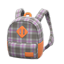 Checkered Backpack