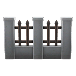 Iron-And-Stone Fence(50)