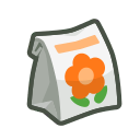 Orange-Windflower Bag(10)