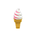 Berry-Vanilla Soft Serve
