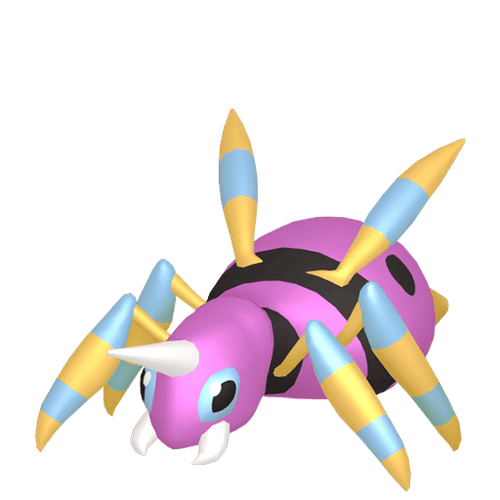 #0168 Alpha Ariados Shiny 6IV Hidden Ability In-game Trade Z-A Pokemon