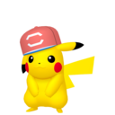 #0025 Pikachu in a cap