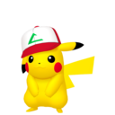 #0025 Pikachu in a cap
