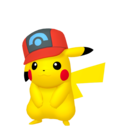 #0025 Pikachu in a cap