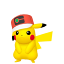 #0025 Pikachu in a cap