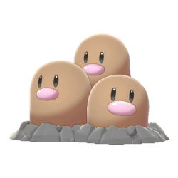#0051 Dugtrio