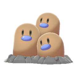 #0051 Dugtrio