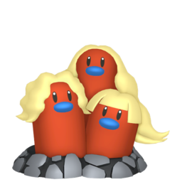 #0051 Dugtrio