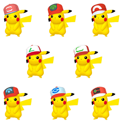 Pikachu in a cap Bundle